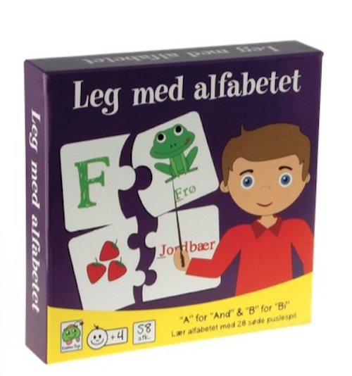 Leg med alfabetet -  - Andet - Barbo Toys - 5704976058984 - 4. november 2020