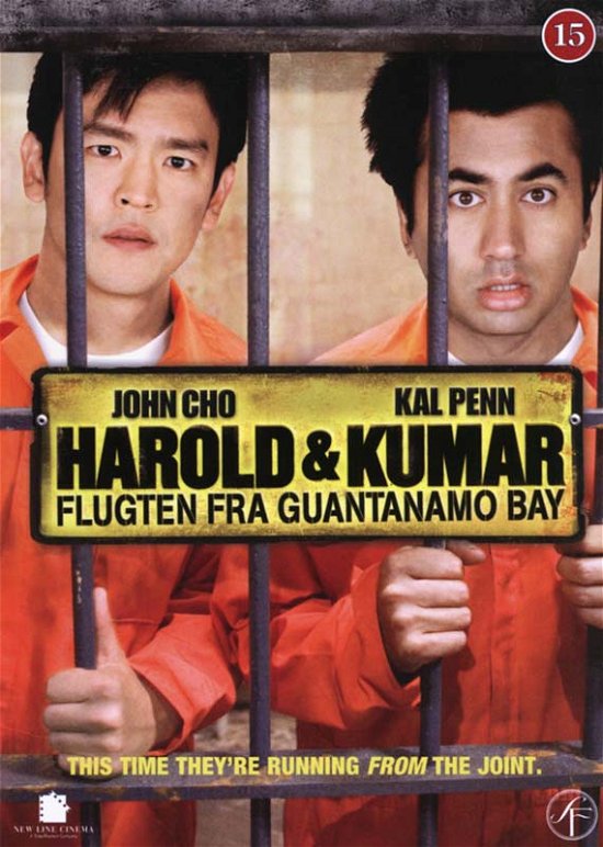 Cover for Harold &amp; Kumar 2 · Harold &amp; Kumar 2 - Flugten fra Guantanamo [dvd] (DVD) (2023)