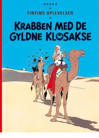 Cover for Tintin · Krabben med De Gyldne Klosakse (DVD) (2011)