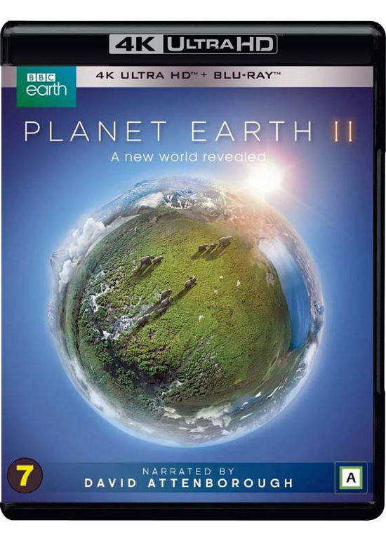 Cover for David Attenborough · Planet Earth 2 (4K UHD + Blu-ray) [4K edition] (2017)