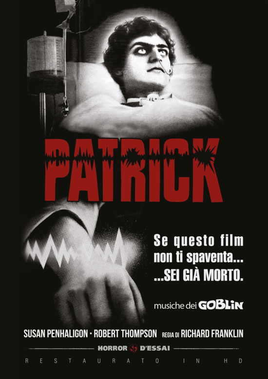 Patrick (Restaurato In Hd) - Robert Helpmannrod Mullinarsusan Penhaligon - Filmes -  - 8054317089984 - 12 de outubro de 2022