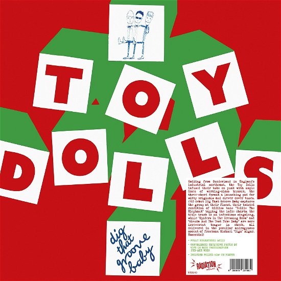 Cover for Toy Dolls · Dig That Groove Baby (LP) (2022)