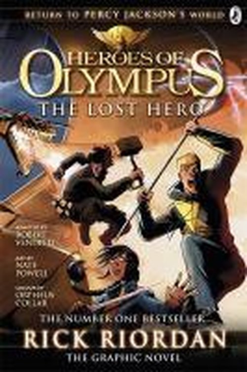 Cover for Rick Riordan · The Lost Hero: The Graphic Novel (Heroes of Olympus Book 1) - Heroes of Olympus Graphic Novels (Pocketbok) (2014)