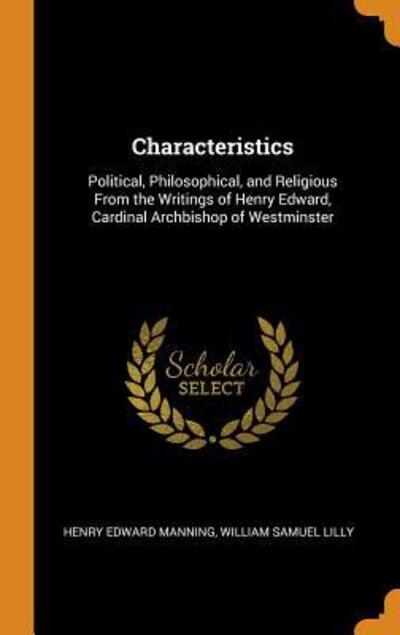 Cover for Henry Edward Manning · Characteristics (Hardcover Book) (2018)