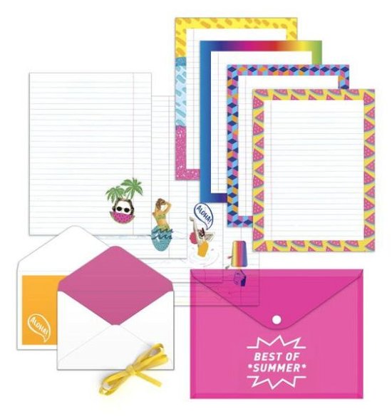Cover for Potter Gift · Best of Summer Stationery: A Correspondence Kit (Flashcards) (2017)