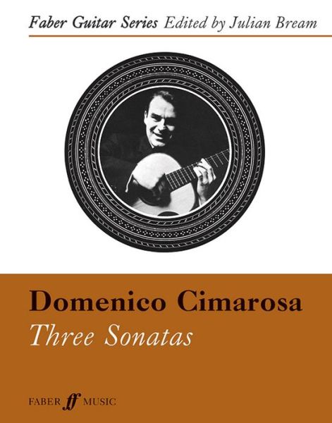 Cover for Domenico Cimarosa · Three Sonatas (Partitur) [Faber edition] (1996)