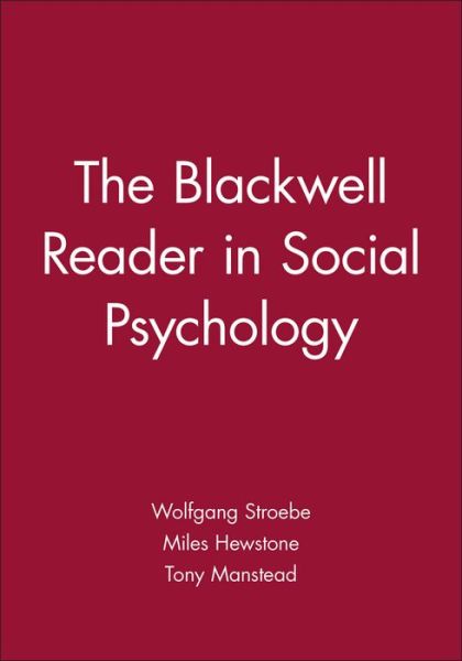 Cover for Miles Hewstone · The Blackwell Reader in Social Psychology (Paperback Book) (1997)