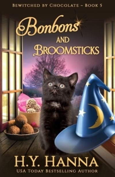 Cover for H y Hanna · Bonbons and Broomsticks: Bewitched By Chocolate Mysteries - Book 5 - Bewitched by Chocolate Mysteries (Paperback Bog) (2018)