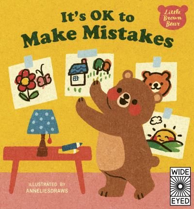 Cover for AnneliesDraws · It's OK to Make Mistakes - Little Brown Bear (Hardcover Book) (2021)