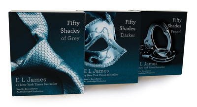 Cover for E L James · Fifty Shades Trilogy Bundle: Fifty Shades of Grey / Fifty Shades Darker / Fifty Shades Freed (CD) (2012)