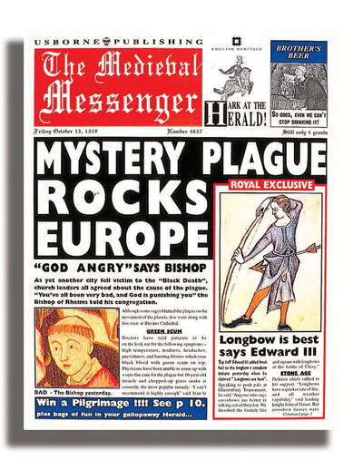 Medieval Messenger - Newspaper Histories - Fergus Fleming - Books - Usborne Publishing Ltd - 9780746068984 - August 1, 2005