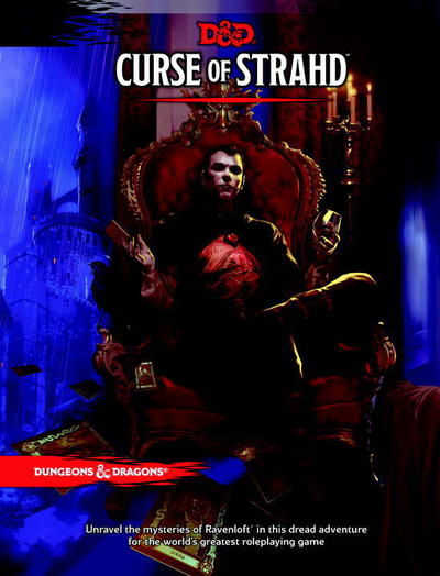 Cover for Wizards RPG Team · Curse of Strahd: A Dungeons &amp; Dragons Sourcebook - D&amp;D Supplement (Hardcover bog) (2016)