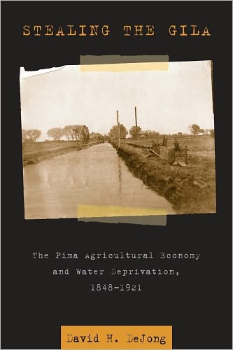 Cover for David H. DeJong · Stealing the Gila: The Pima Agricultural Economy and Water Deprivation, 1848-1921 (Hardcover Book) (2009)