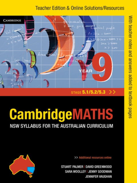 Cover for Jenny Goodman · Cambridge Mathematics NSW Syllabus for the Australian Curriculum Year 9 5.1, 5.2 and 5.3 Teacher Edition (Paperback Book) (2014)