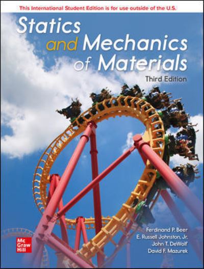 Cover for Ferdinand Beer · ISE Statics and Mechanics of Materials (Paperback Book) (2020)