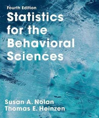 Cover for Nolan · Statistics for the Behavioral Sci (Book) [4th ed. 2017 edition] (2017)