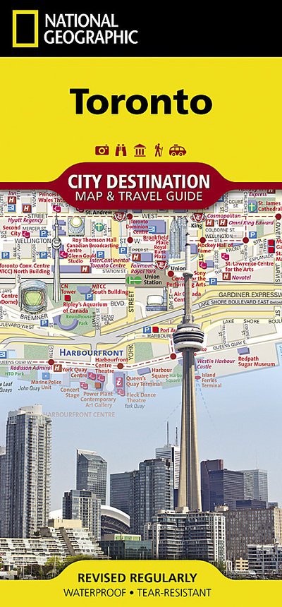 Cover for National Geographic Maps · Destination Toronto (Kort) [2018th edition] (2018)