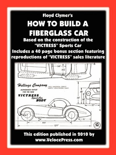 Cover for Floyd Clymer · How to Build A Fiberglass Car (Paperback Book) (2010)