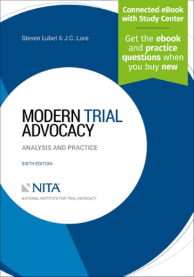 Cover for Steven Lubet · Modern Trial Advocacy (Paperback Book) (2020)