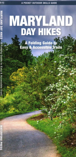 Cover for Waterford Press · Maryland Day Hikes: A Folding Guide to Easy and Accessible Trails (Pamphlet) (2023)