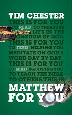 Cover for Tim Chester · Matthew For You: God with Us - God's Word For You (Paperback Bog) (2025)