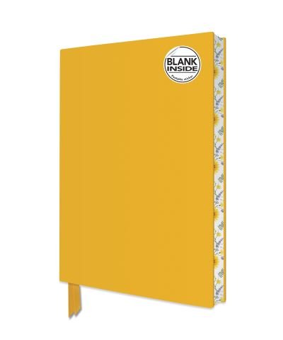 Cover for Flame Tree Studio · Sunny Yellow Blank Artisan Notebook (Flame Tree Journals) - Blank Artisan Notebooks (Stationery) (2022)