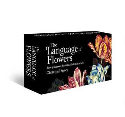 Cover for Cheralyn Darcey · The Language of Flowers: Loving support from the wisdom of nature (Flashcards) (2019)