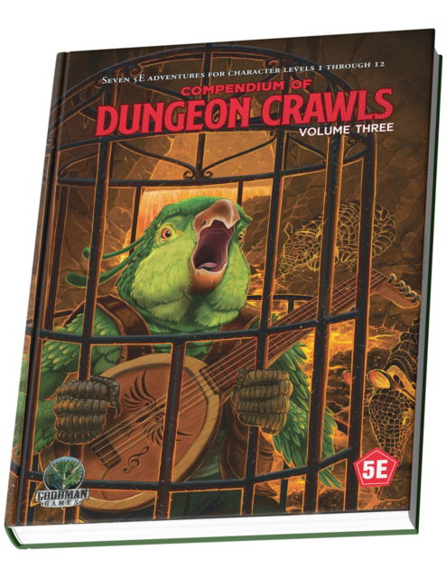 Cover for Goodman Staff · Compendium of Dungeon Crawls #3 - D&amp;D 5E COMPENDIUM OF DUNGEON CRAWLS HC (Hardcover Book) (2025)