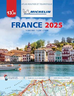 Cover for France 2025  Atlas Paperback (Book) (2024)