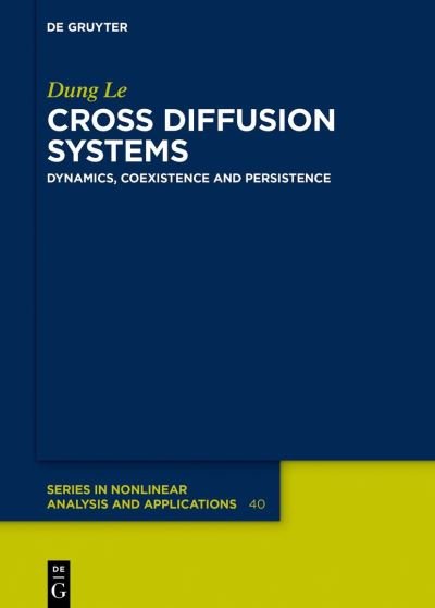 Cover for Dung Le · Cross Diffusion Systems (Bok) (2022)