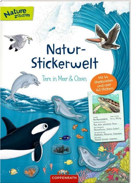 Cover for Natur-Stickerwelt · Tiere in Meer und Oz (Buch)