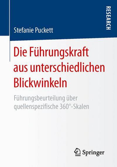 Cover for Puckett · Die Führungskraft aus unterschi (Book) (2016)