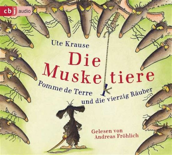 CD Die Muskeltiere Pomme de T - Ute Krause - Musik - Penguin Random House Verlagsgruppe GmbH - 9783837145984 - 