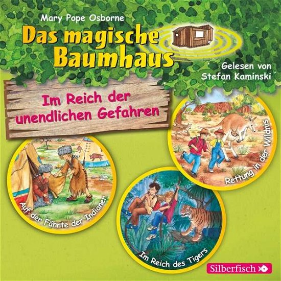 Cover for Das Magische Baumhaus · Im Reich Der Unendlichen Gefahren-h÷rbuchbox (CD) (2021)