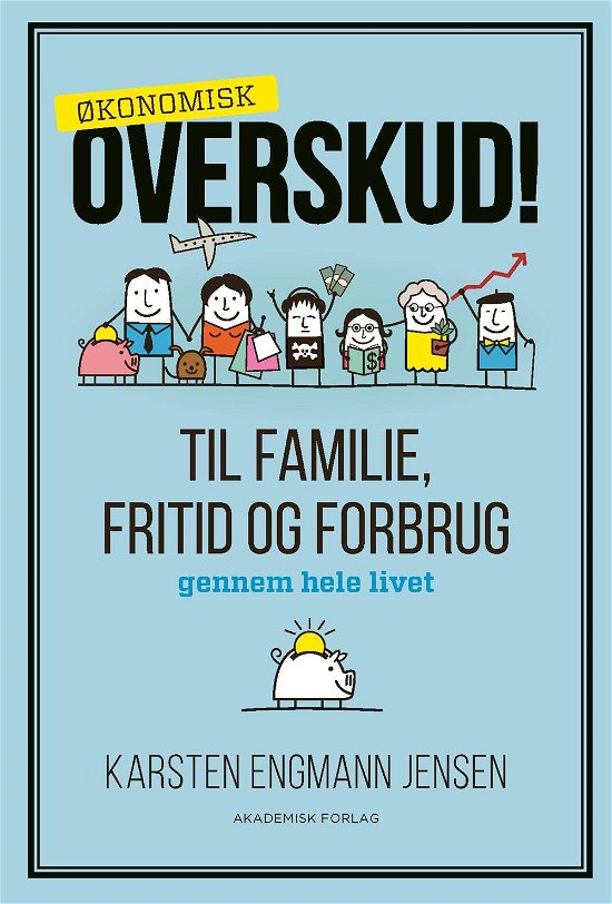 Cover for Karsten Engmann Jensen · Overskud! (Sewn Spine Book) [1º edição] (2016)