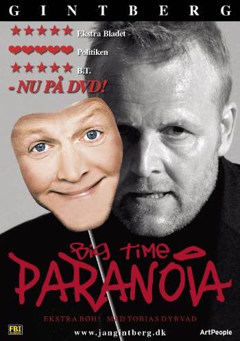 Cover for Jan Gintberg · Big time paranoia (DVD) [1e uitgave] (2007)