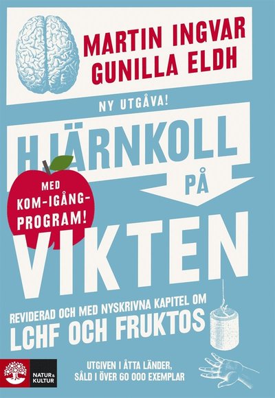 Cover for Gunilla Eldh · Hjärnkoll på vikten (ePUB) (2019)