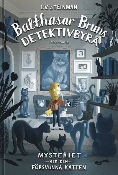 I. V. Steinman · Balthasar Bruns detektivbyrå: Mysteriet med den försvunna katten (Kartor) (2017)