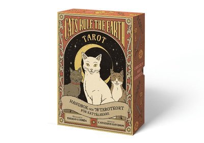 Cover for Catherine Davidson · Cats Rule the Earth-tarot: Handbok och 78 tarotkort för kattälskare (Buch) (2023)