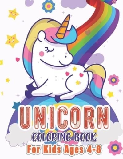 Cover for Olibia Publication · Unicorn Coloring Book For Kids Ages 4-8 (Taschenbuch) (2020)
