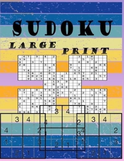 Cover for Hdr Hdr · Sudoku Large Print (Paperback Bog) (2021)