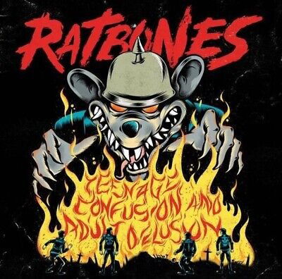 Cover for Ratbones · Teenage Confusion &amp; Adult Delusion (CD) (2022)