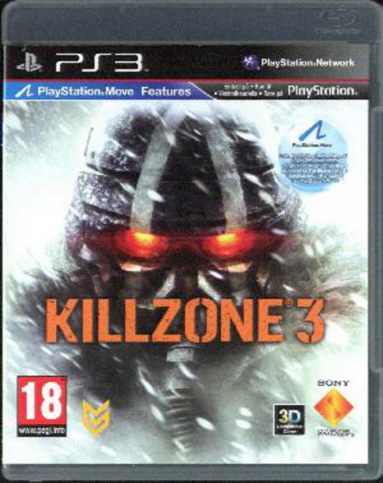 Cover for - No Manufacturer - · Killzone 3 Move Compatible (PS3) (2011)