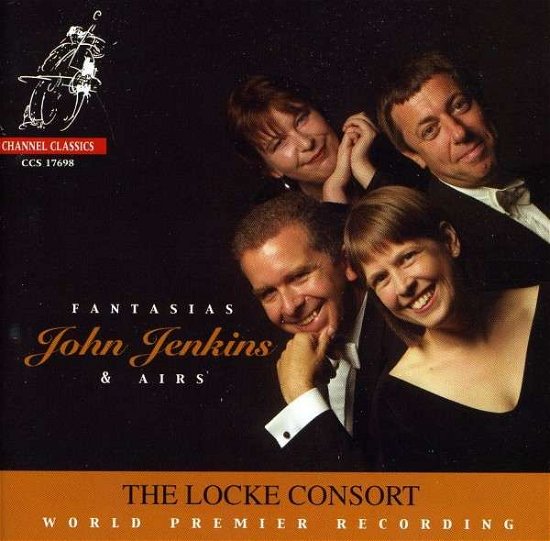John Jenkins - Fantasias & Airs - Locke Consort - Musik - CHANNEL CLASSICS - 0723385176985 - 11 mars 2002