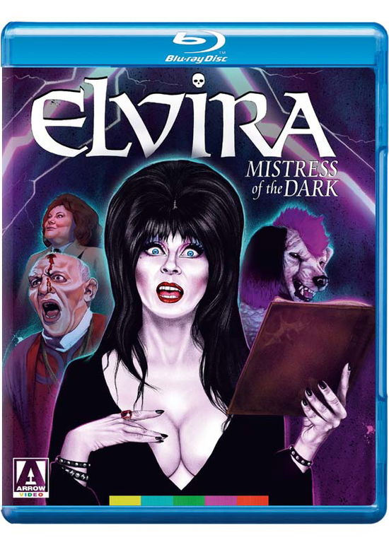 Cover for Elvira: Mistress of the Dark (Blu-ray) (2020)