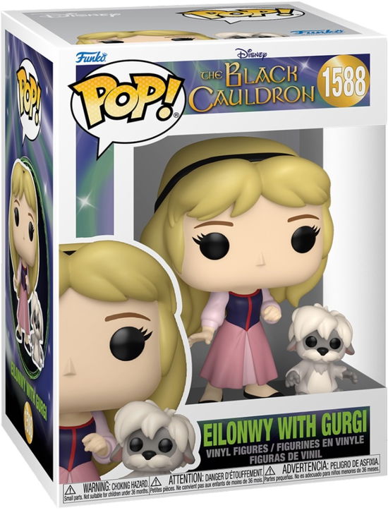 Cover for Pop &amp; Buddy Black Cauldron · Pop &amp; Buddy Black Cauldron Eilonwy with Gurgi (Funko POP!) (2025)