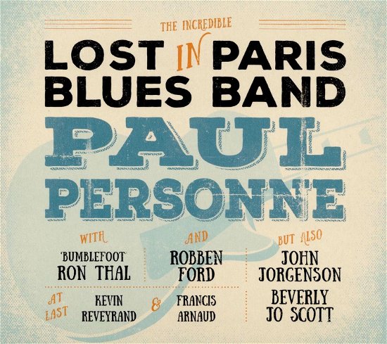 Cover for Paul Personne · Lost In Paris Blues Band (LP) (2021)