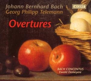 Cover for Bach / Telemann · Overtures (CD) (2008)