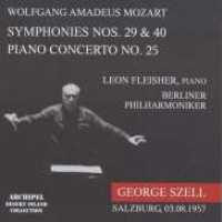 Cover for Mozart / Fleisher / Berliner Philharmoniker · Symphony 29 / Concerto for Piano &amp; Orchestra (CD) (2008)