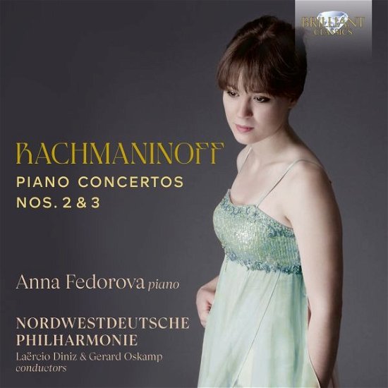Rachmaninoff: Piano Concerto Nos. 2 & 3 - Anna Federova / Nordwestdeutsche Philharmonie / Laercio Diniz / Gerard Oskamp - Musik - BRILLIANT CLASSICS - 5028421972985 - 26. april 2024